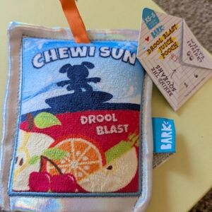 Bark Chewi Sun Drool Blast Squeaky Dog Toy